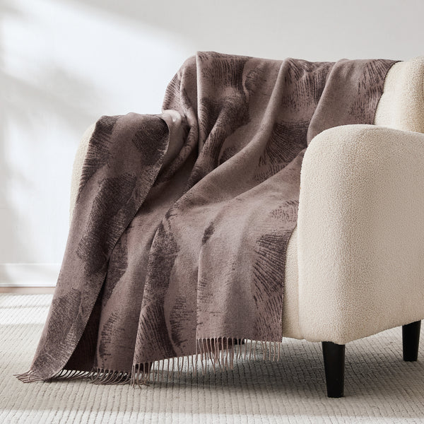 Lush Decor Mycelium Dream Wool Throw Blanket