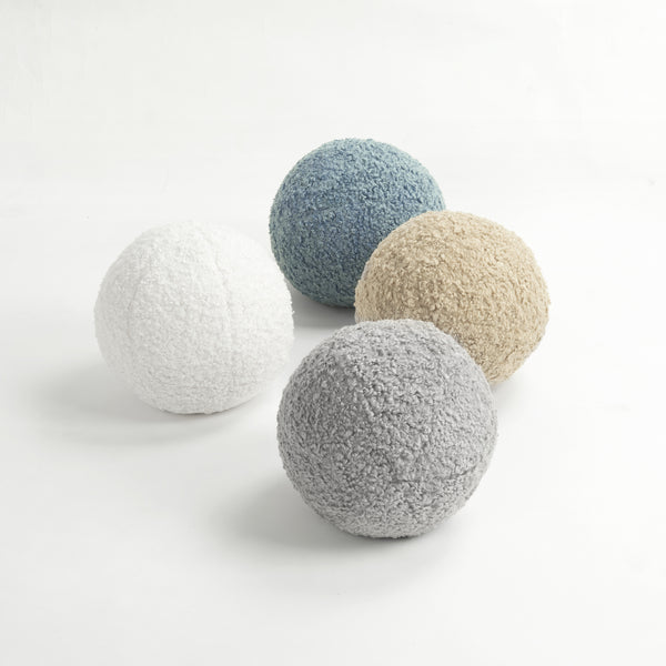 Lush Decor Neo Boucle Sphere Ball Throw Pillow