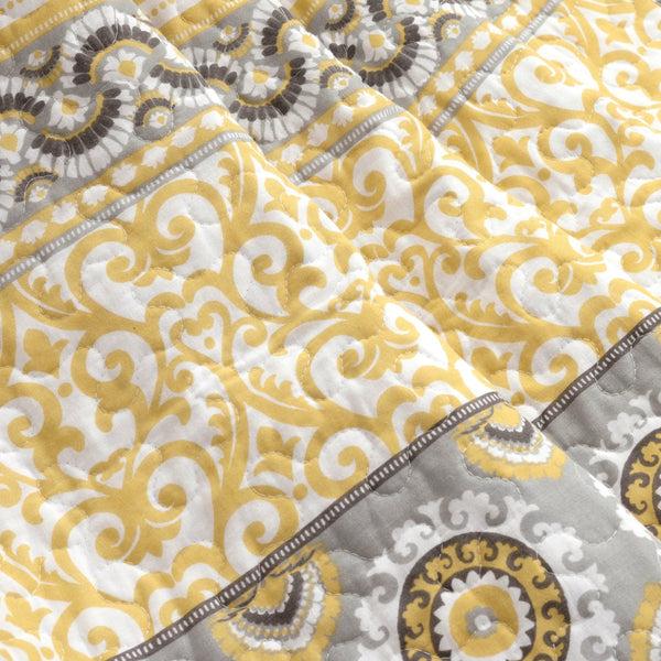 Lush Decor Nesco Stripe Reversible Cotton Throw