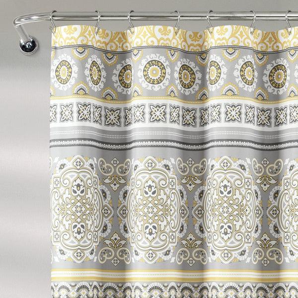 Lush Decor Nesco Stripe Shower Curtain