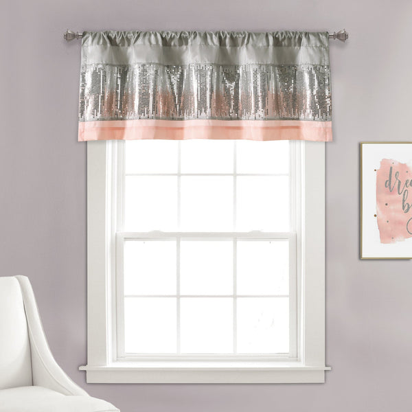 Lush Decor Night Sky Sequins Valance