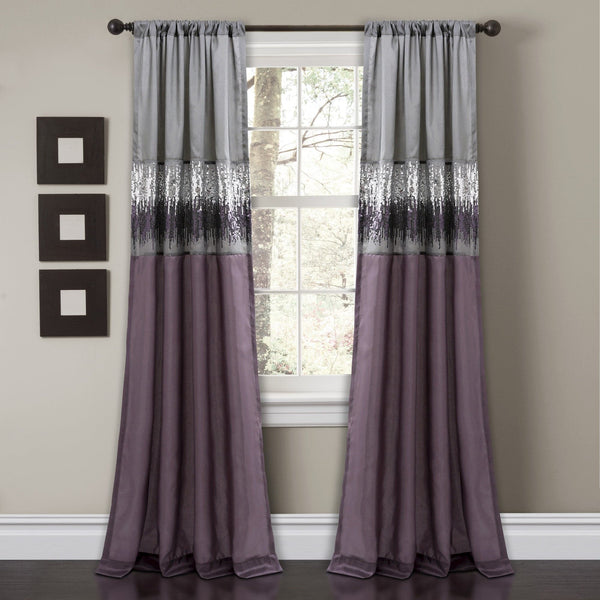 Lush Decor Night Sky Window Curtain Panel