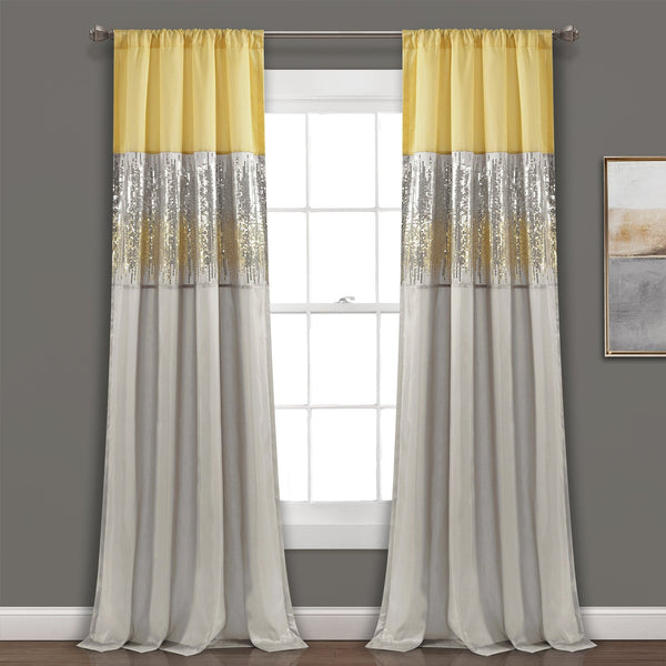 Lush Decor Night Sky Window Curtain Panel
