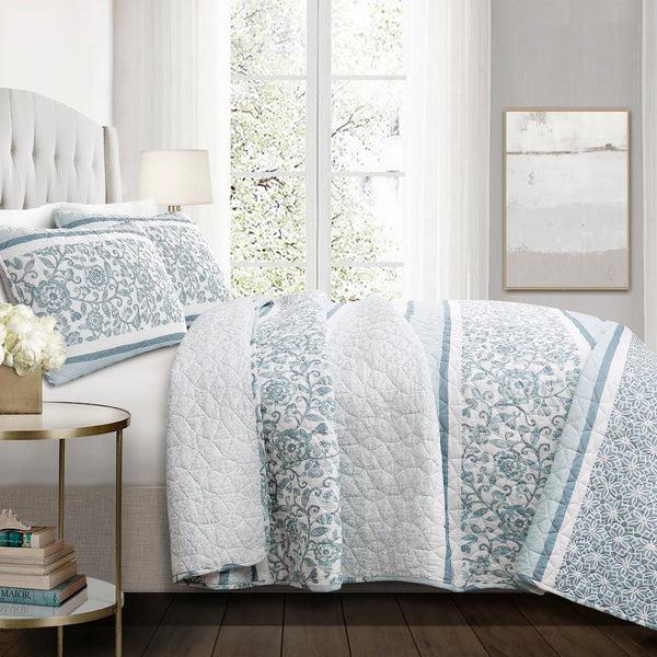 Lush Decor Nisha 3 Piece Quilt Set