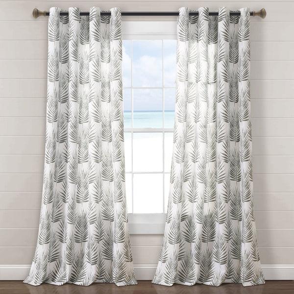 Lush Decor Palm Lane Window Curtain Panel Set