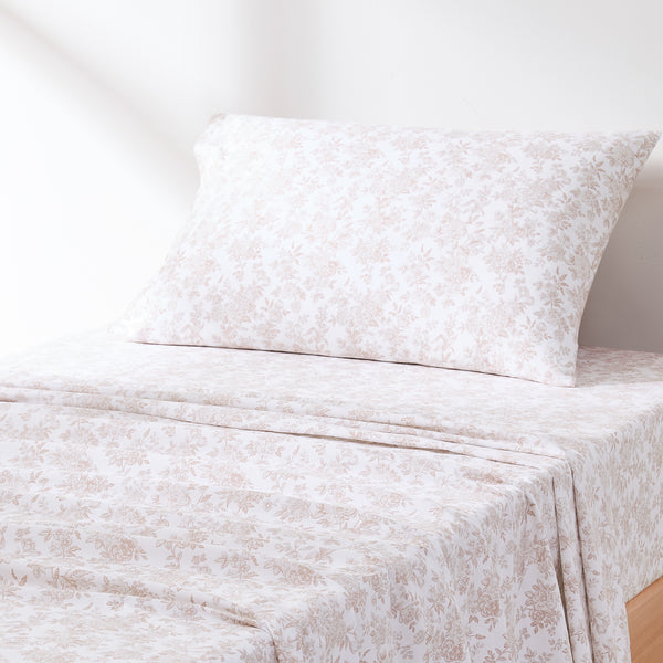 Lush Decor Peony Toile Cotton Sheet Set