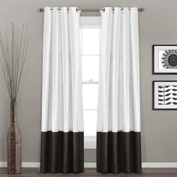 Lush Decor Prima Grommet Window Curtain Panel Set