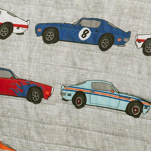 Lush Decor Race Cars Quilt Set
