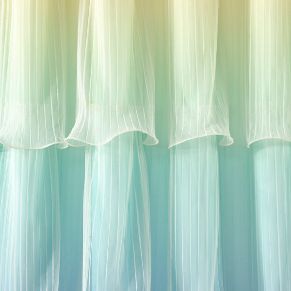 Lush Decor Rainbow Ombre Nerina Window Curtains