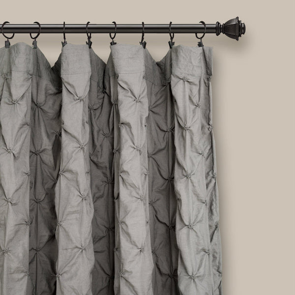 Lush Decor Ravello Pintuck Window Curtain Panel