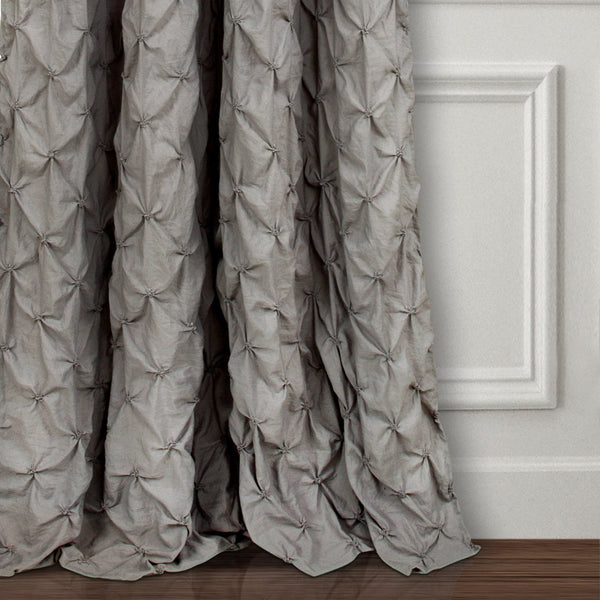Lush Decor Ravello Pintuck Window Curtain Panel