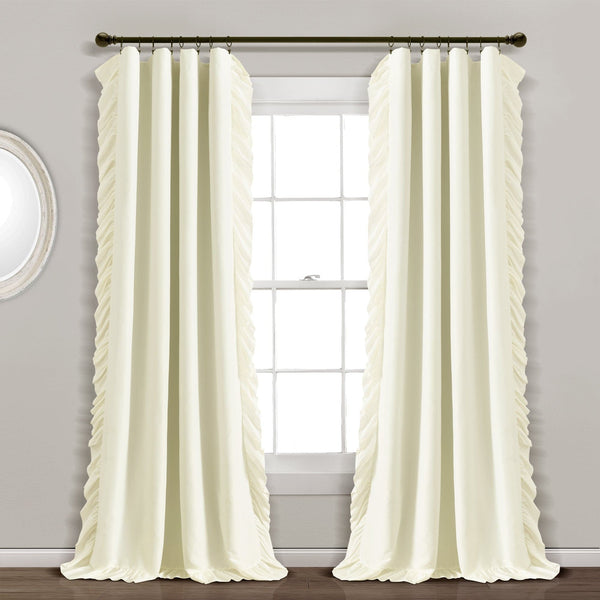 Lush Decor Reyna 100% Blackout Window Curtain Panel