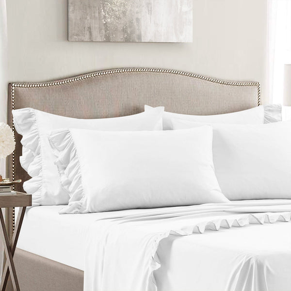 Lush Decor Reyna Ruffle Sheet Set