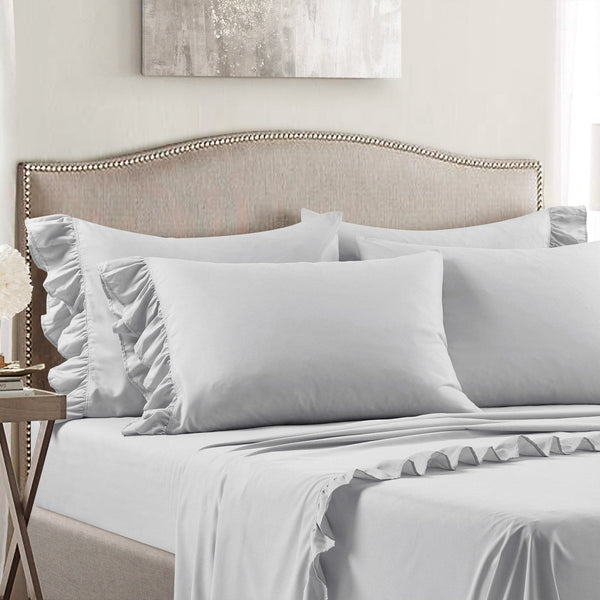 Lush Decor Reyna Ruffle Sheet Set