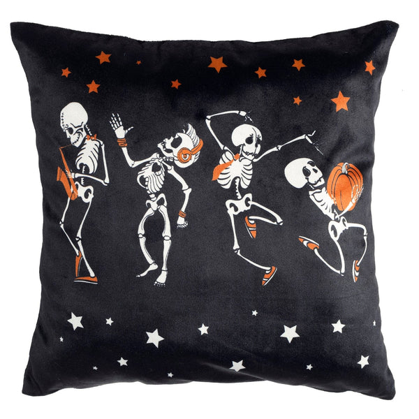 Lush Decor Rocking Skeleton Decorative Pillow