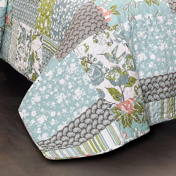 Lush Decor Roesser Quilt 3 Piece Set
