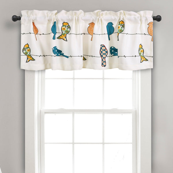 Lush Decor Rowley Birds Valance