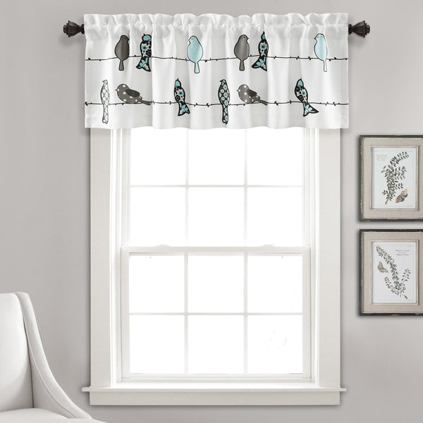 Lush Decor Rowley Birds Valance