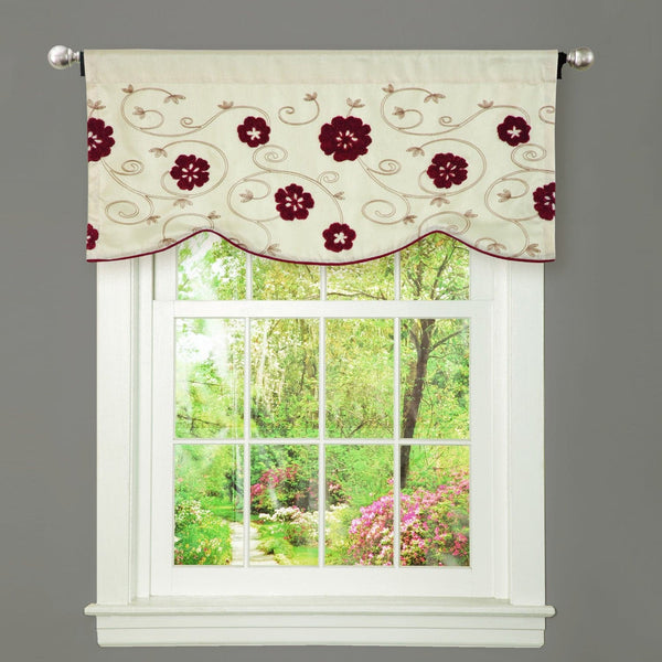 Lush Decor Royal Garden Valance