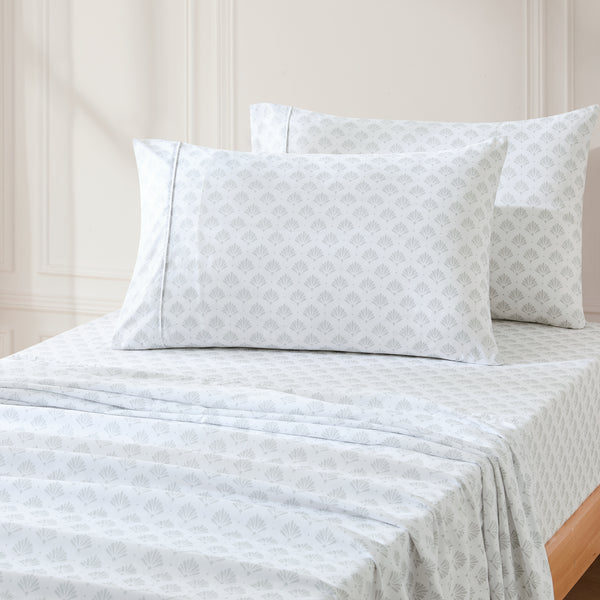 Lush Decor Scallop Fan Sheet Set