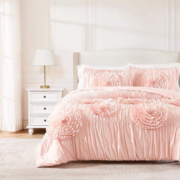 Lush Decor Serena 3 Piece Comforter Set