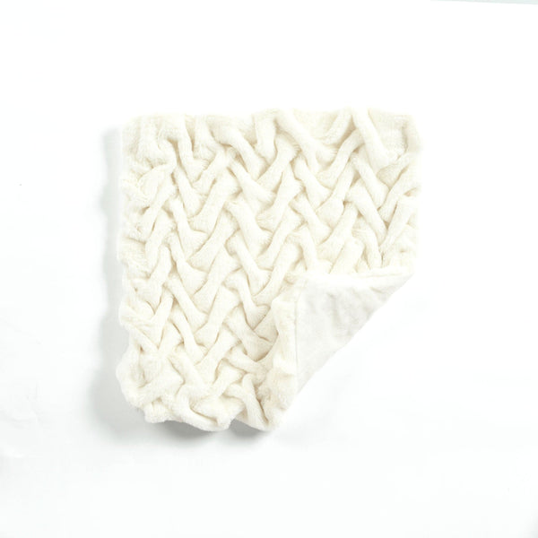 Lush Decor Soft Fur Weave Decorative Pillow Cover