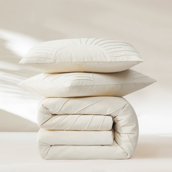 Lush Decor Solar Drift Velvet Duvet Cover Set