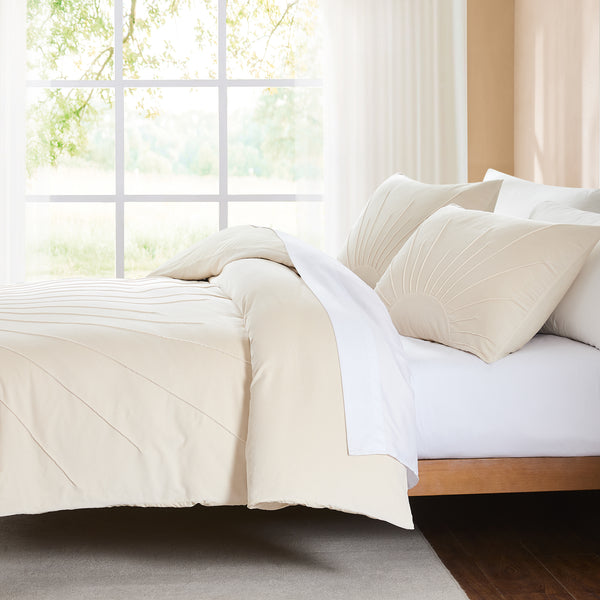 Lush Decor Solar Drift Velvet Duvet Cover Set