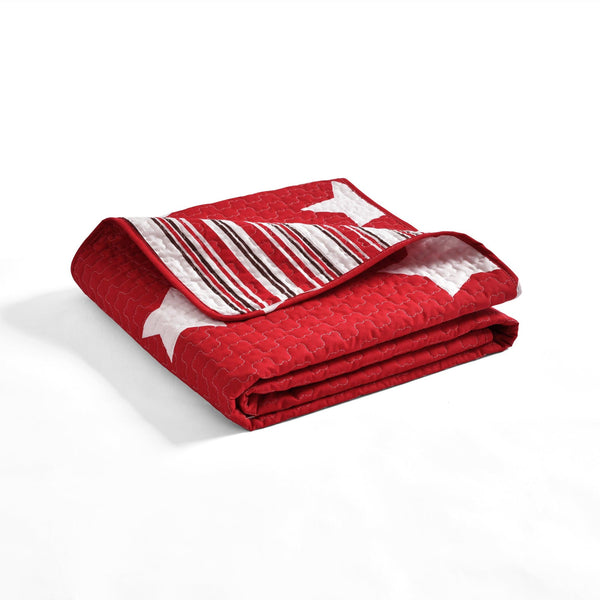 Lush Decor Star Reversible Cotton Throw