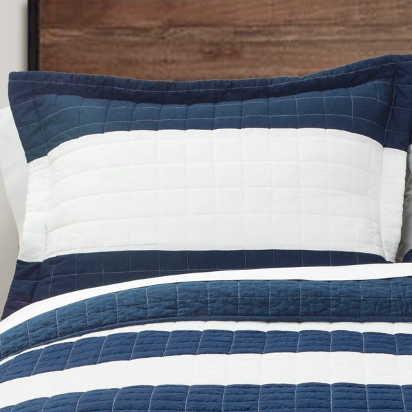 Lush Decor Stripe 3 Piece Quilt Set