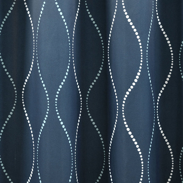 Lush Decor Swirl Light Filtering Window Curtains
