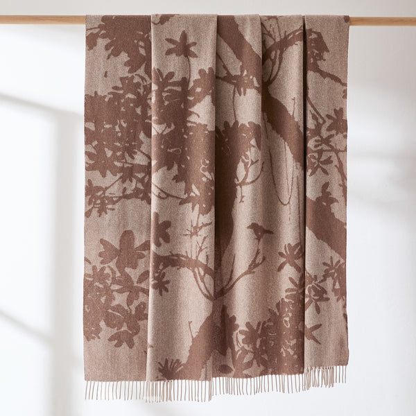 Lush Decor Sylvan Drift Wool Throw