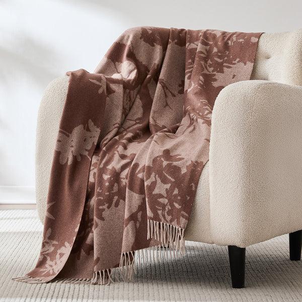 Lush Decor Sylvan Drift Wool Throw