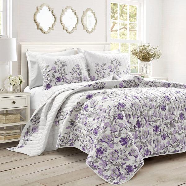 Lush Decor Tanisha Reversible Quilt 3 Piece Set