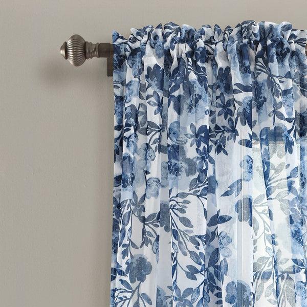 Lush Decor Tanisha Sheer Window Curtain Panel Set
