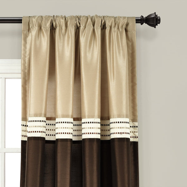 Lush Decor Terra Window Curtain Panel Set