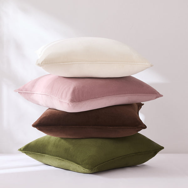 Lush Decor Terran Velvet Decorative Pillow Cover