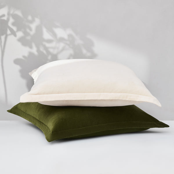 Lush Decor Terran Velvet Euro Sham Cover