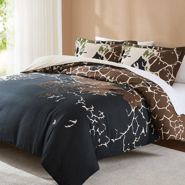 Lush Decor Threaded Roots Duvet Cover Set