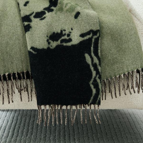 Lush Decor Threaded Roots Wool Throw Blanket