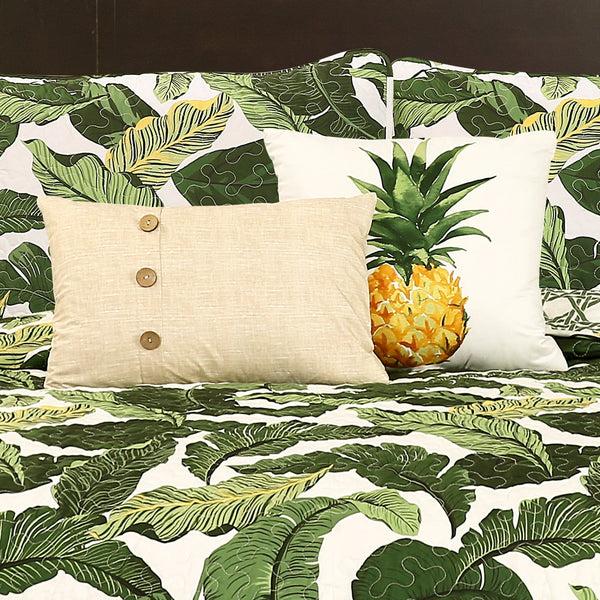 Lush Decor Tropical Paradise Quilt 5 Piece Set