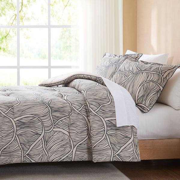 Lush Decor Umbra Bloom Comforter Set