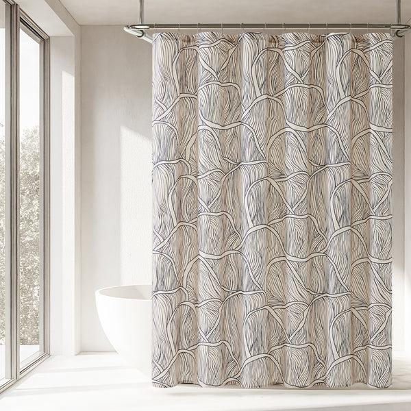 Lush Decor Umbra Bloom Shower Curtain