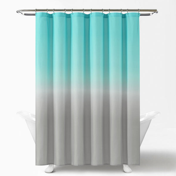 Lush Decor Umbre Fiesta Shower Curtain