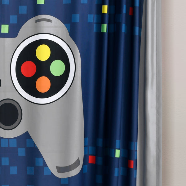 Lush Decor Video Games Window Curtains