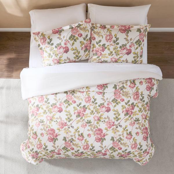 Lush Decor Vintage Rose Comforter Set