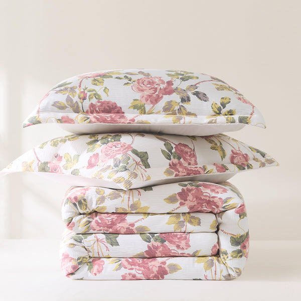 Lush Decor Vintage Rose Comforter Set