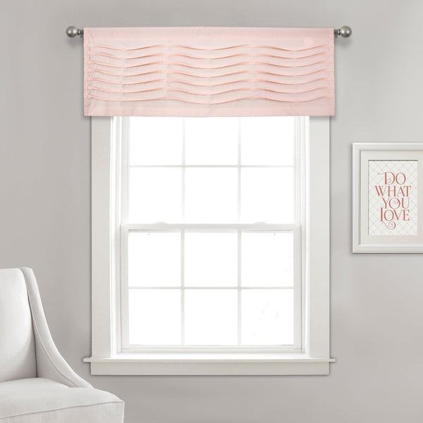 Lush Decor Wave Texture Valance