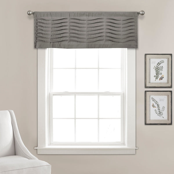 Lush Decor Wave Texture Valance