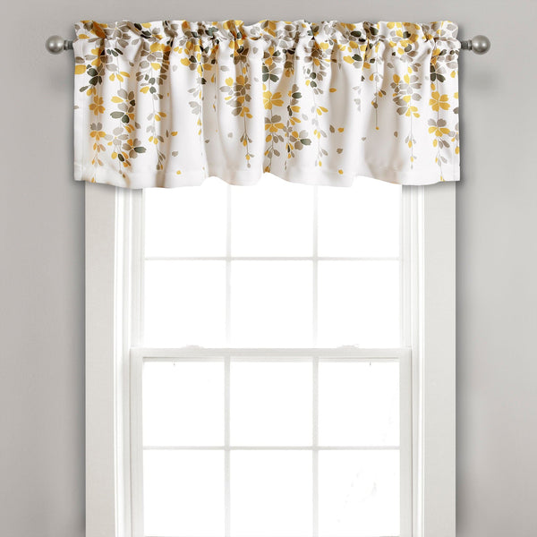 Lush Decor Weeping Flower Valance